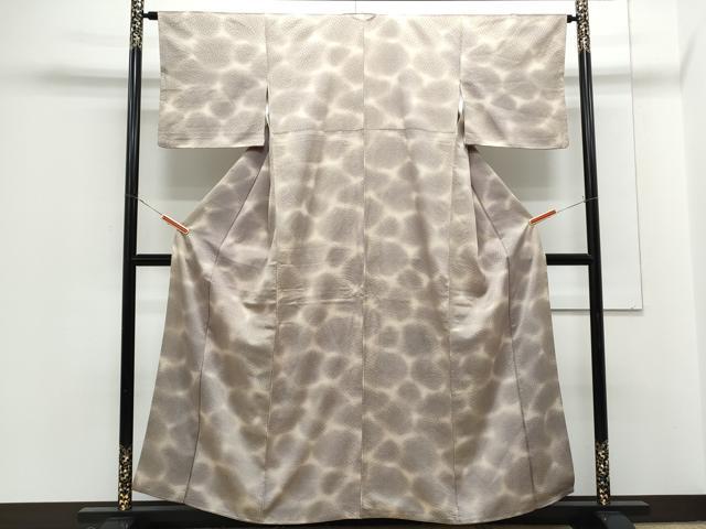 平和屋着物■上質な小紋 霞文 暈し染め 正絹 逸品 CABG8568th