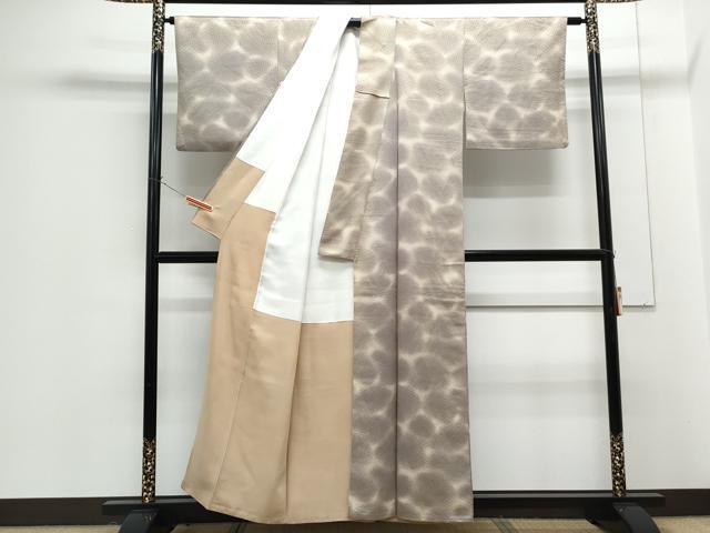 平和屋着物■上質な小紋 霞文 暈し染め 正絹 逸品 CABG8568th