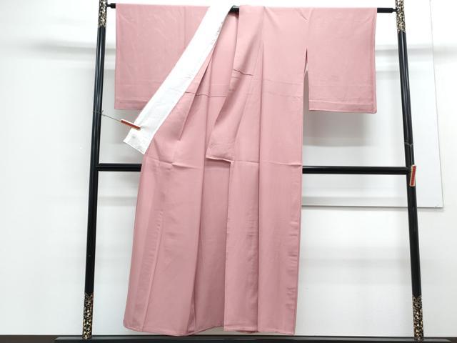 平和屋着物*夏物 色無地 絽 長春色 反端付き 正絹 逸品 CABG8580th