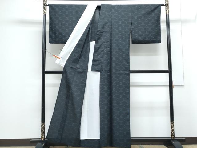 平和屋着物*夏物 小紋 吉祥文 洗える着物 CABG8605th