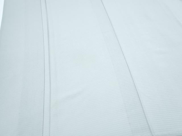 平和屋着物*夏物 色無地 絽 白練色 正絹 逸品 CABG8616th