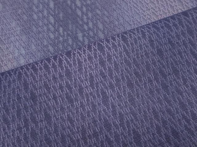 平和屋着物*夏物 小紋 霞紋紗 暈し染め 正絹 逸品 CABG8627th