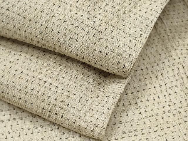 平和屋着物*夏物 小千谷ちぢみ 吉祥文 麻 逸品 CABG8629th