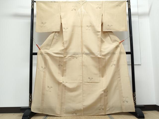 平和屋着物*夏物 絽芭蕉 縦絽 トンボ 正絹 逸品 CABG8657th