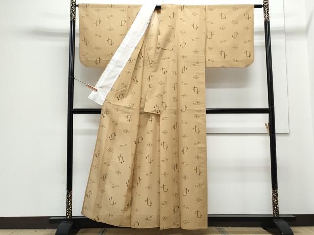 平和屋着物*夏物 本場琉球絣 夏琉球 正絹 逸品 CABG8659th