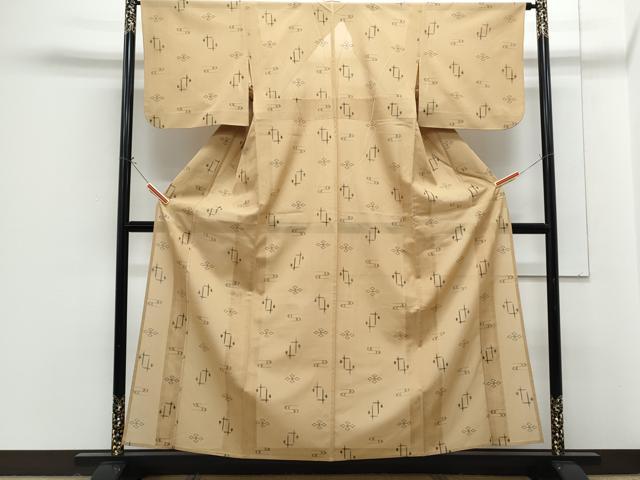 平和屋着物*夏物 本場琉球絣 夏琉球 正絹 逸品 CABG8659th