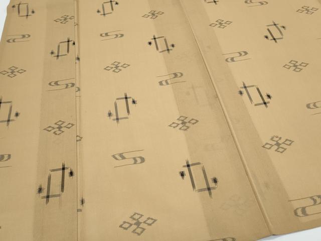 平和屋着物*夏物 本場琉球絣 夏琉球 正絹 逸品 CABG8659th