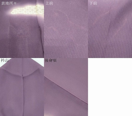 平和屋着物*夏物 訪問着 縦絽 道長市松吉祥文 正絹 逸品 CABG8681th