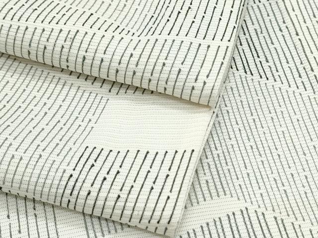 平和屋着物*夏物 小紋 絽 吉祥文 正絹 逸品 CABG8688th
