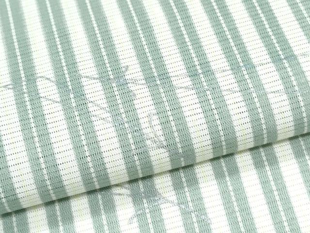 平和屋着物*夏物 小紋 溢れ松葉間道 銀彩 洗える着物 CABG8692th