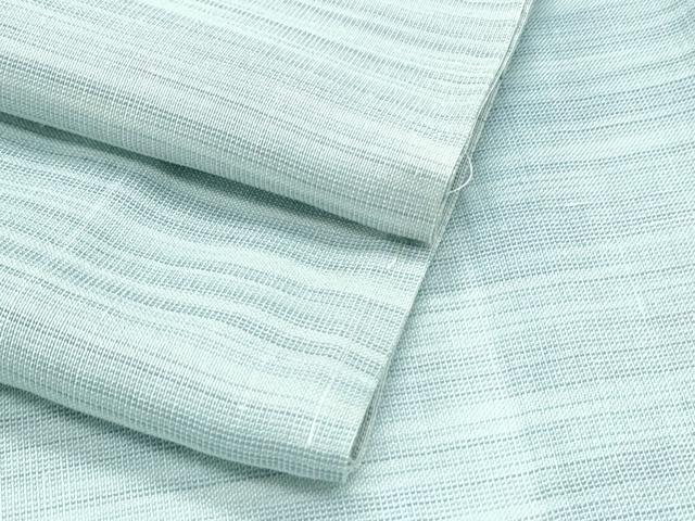 平和屋着物*夏物 紗紬 藍 霞文 正絹 逸品 CABG8694th