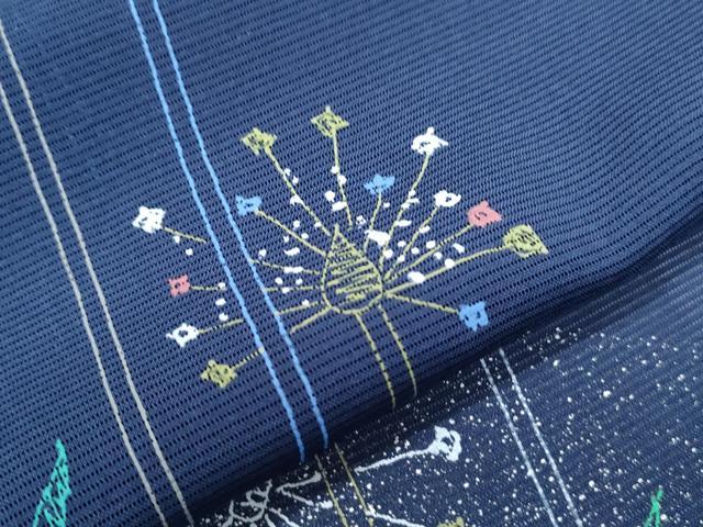 平和屋着物*夏物 訪問着 絽 花蝶文 正絹 逸品 CABG8696th
