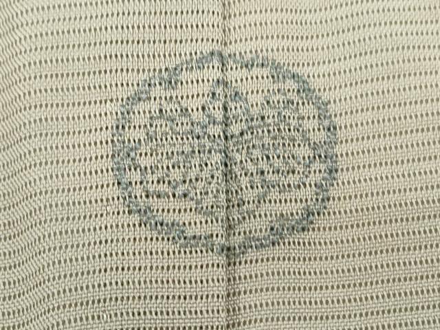 平和屋着物*夏物 訪問着 絽 駒刺繍 流水草花文 正絹 逸品 CABG8706th