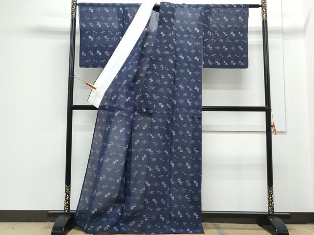 平和屋着物*夏物 本場琉球絣 夏琉球 正絹 逸品 CABG8717th