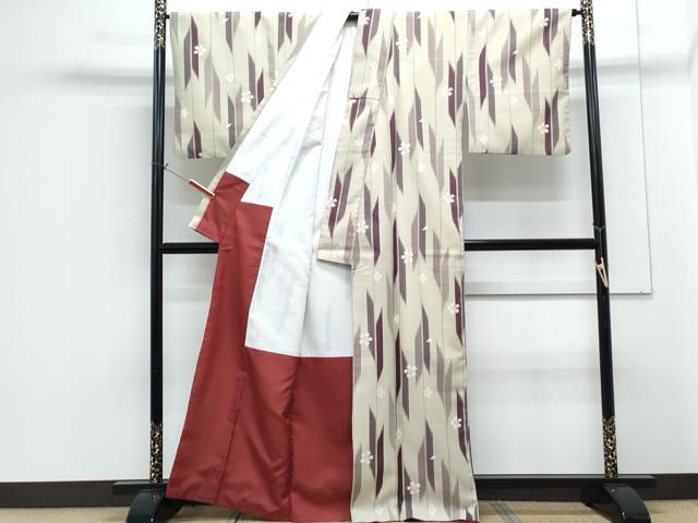 平和屋着物■小紋 舞花間道 洗える着物 CABG8739th