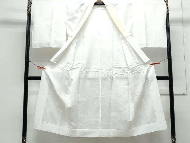 平和屋着物■長襦袢 無双仕立て エ霞花地紋 洗える着物 CABG8741th