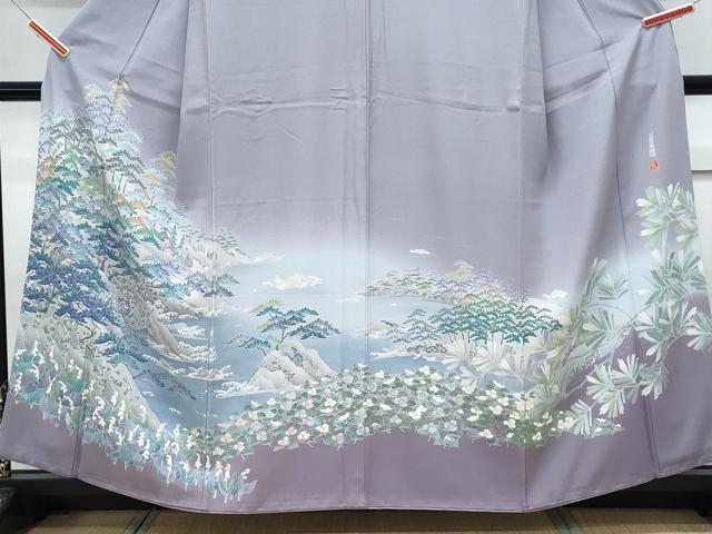 平和屋着物■豪華色留袖 作家物 越前岬 暈し染め 正絹 逸品 CABG8757th