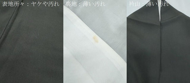 平和屋着物■豪華黒留袖 駒刺繍 地紙花文 金彩 正絹 逸品 CABG8762th