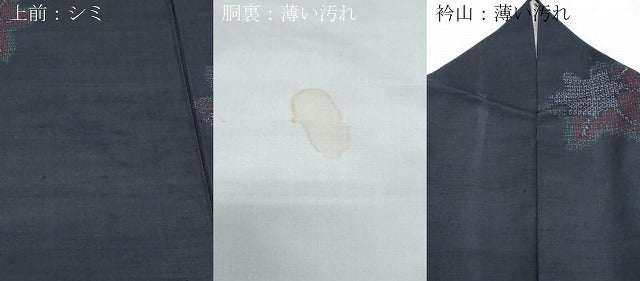 平和屋着物■上質な紬 80亀甲 舞葉文 飛び亀甲柄 正絹 逸品 CABG8765th