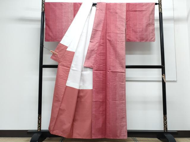 平和屋着物■上質な紬 霞間道 正絹 逸品 未使用 CABG8767th