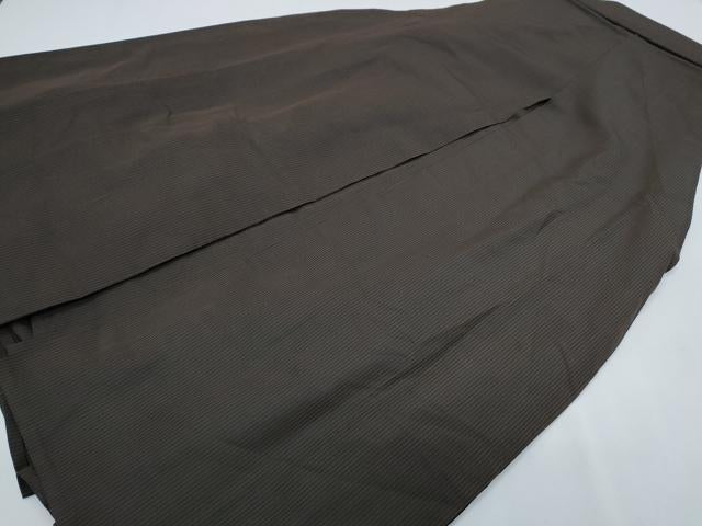 平和屋着物■男性 行灯袴 縞 正絹 逸品 CABG8787th