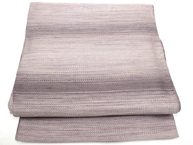 平和屋着物●八寸名古屋帯 紬地 霞文 正絹 逸品 CABG8818hy