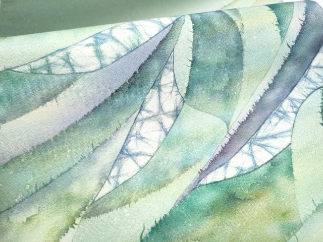 平和屋着物●太鼓柄袋帯 作家物 霞文 金通し地 正絹 逸品 CABG8837hy