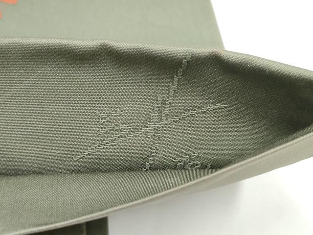 平和屋着物●世界的人形師 辻村寿三郎 ジュサブロー 六通柄袋帯 舞桜文 金糸 正絹 逸品 CABG8850hy