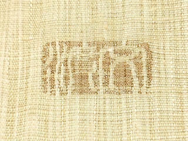 平和屋着物▽西陣 老舗 渡文謹製 手織 すくひ 両面 太鼓柄袋帯 スリーシーズン 春夏秋 草花文 金銀糸 正絹 逸品 CABG8859hy