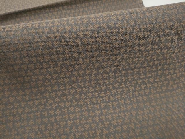 平和屋着物●六通柄袋帯 唐織 市松四つ葉のクローバー 正絹 逸品 CABG8975hy