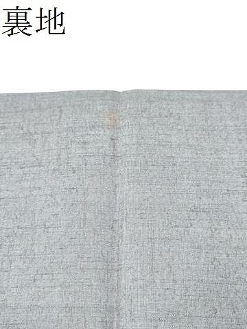 平和屋着物●太鼓柄袋帯 手描き 紬地 枝花文 正絹 逸品 CABG8992hy