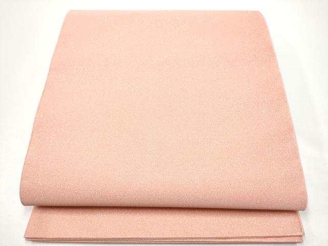 平和屋着物●全通柄袋帯 綴れ 霞文 銀糸 正絹 逸品 CABG9021hy