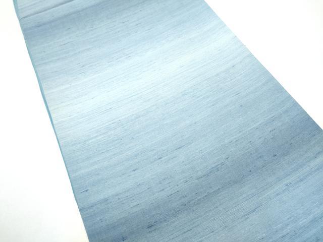 平和屋着物●全通柄袋帯 紬地 霞文 正絹 逸品 CABG9034hy