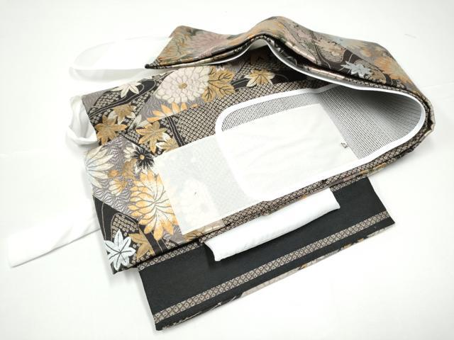 平和屋着物●ワンタッチつけ帯 唐織 乱菊 やまと誂製 正絹 逸品 CABG9095hy