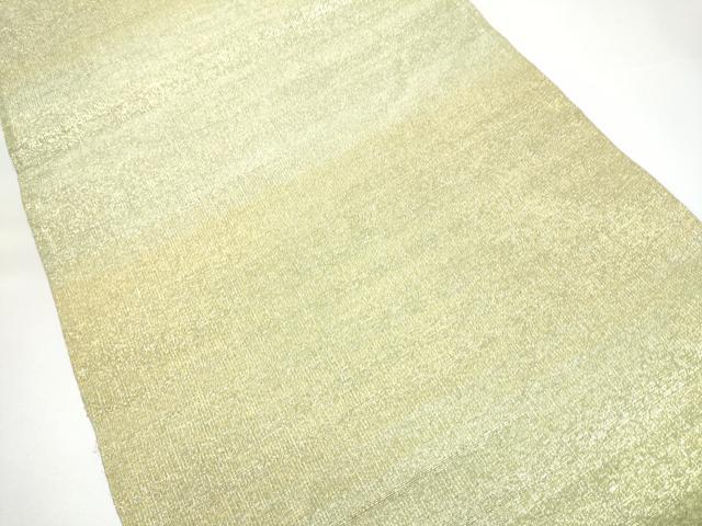 平和屋着物●桝屋高尾 (ねん金綴錦) 全通柄袋帯 段霞文 金糸 証紙付き 正絹 逸品 CABG9117hy