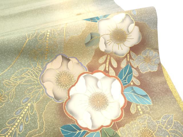 平和屋着物●太鼓柄袋帯 本場縞大島紬 辻が花 金彩 南美工房謹製 証紙付き 正絹 逸品 CABG9150hy