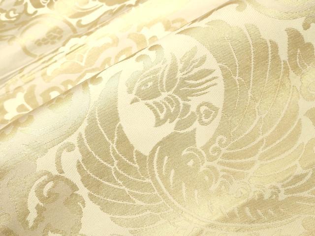 平和屋着物●西陣 川島織物 六通柄袋帯 鳳凰花文 金糸 正絹 逸品 CABG9230dy