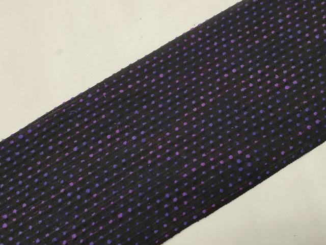 平和屋着物▽八寸名古屋帯 スリーシーズン 春夏秋 幾何学文 名古屋仕立て 正絹 逸品 CABG9241dy