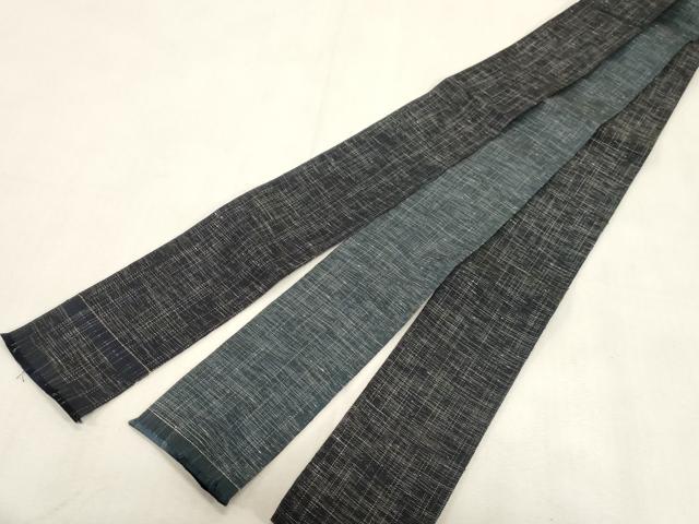 平和屋着物●男性 両面 角帯 紬地 霞文 CABG9247dy