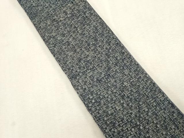 平和屋着物●男性 本場筑前博多織 角帯 霞文 正絹 逸品 CABG9249dy