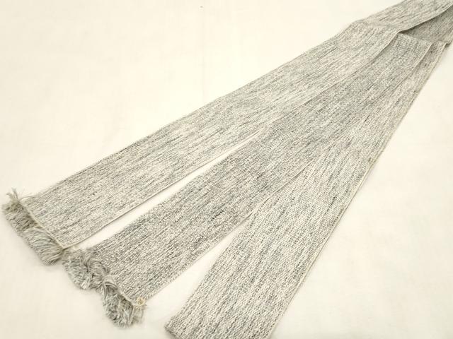 平和屋着物●男性 本場筑前博多織 角帯 霞文 共箱付き 正絹 逸品 CABG9269dy