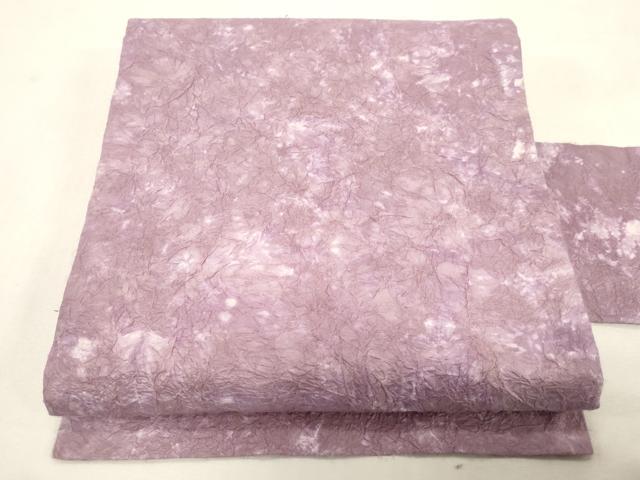平和屋着物●全通柄 九寸名古屋帯 紙布 霞文 逸品 CABG9367dy