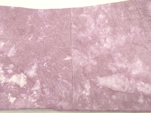 平和屋着物●全通柄 九寸名古屋帯 紙布 霞文 逸品 CABG9367dy