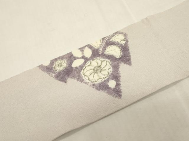 平和屋着物●九寸名古屋帯 作家物 辻が花 鬼しぼ縮緬 正絹 逸品 CABG9392dy