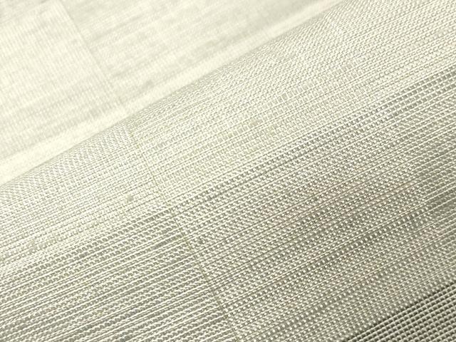 平和屋着物●ファッションデザイナー HIROKO KOSHINO コシノヒロコ 全通柄袋帯 格子柄 銀糸 正絹 逸品 CABG9482dy