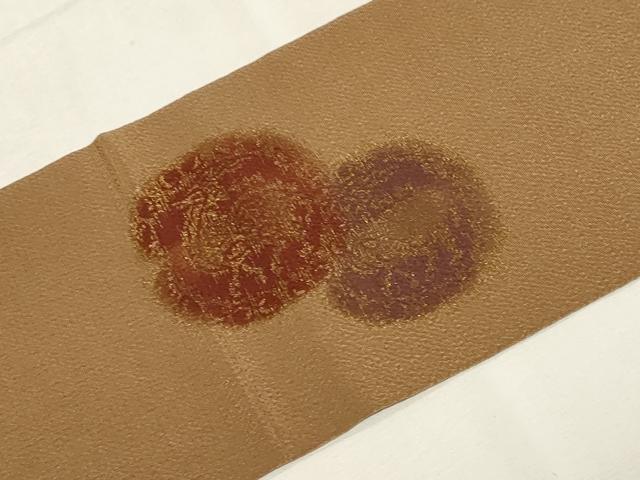 平和屋着物●ファッションデザイナー 稲葉賀恵 九寸名古屋帯 動物丸文 金彩 鬼しぼ縮緬 やまと誂製 正絹 逸品 CABG9525dy