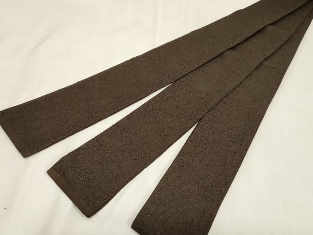 平和屋着物●男性 角帯 幾何学文 正絹 逸品 未使用 CABG9536dy