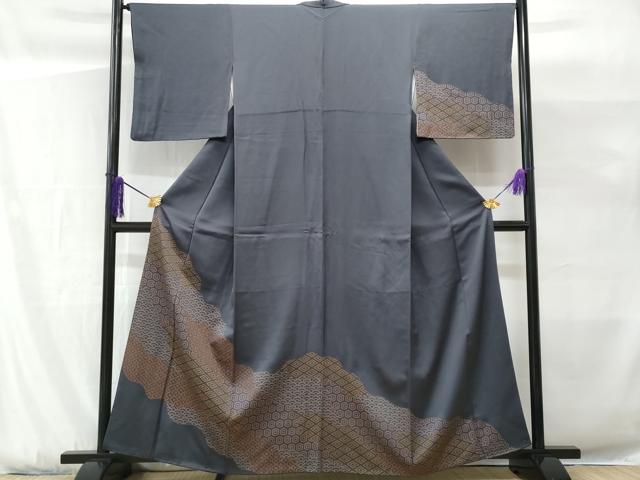 平和屋着物■訪問着 道長吉祥文 正絹 逸品 CABG9643fb