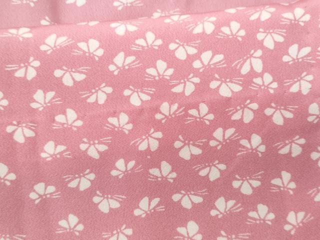 平和屋着物■長襦袢 無双仕立て 舞蝶文 正絹 逸品 CABG9724fb