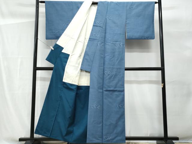 平和屋着物■上質な紬 毘沙門亀甲 正絹 逸品 CABG9752fb